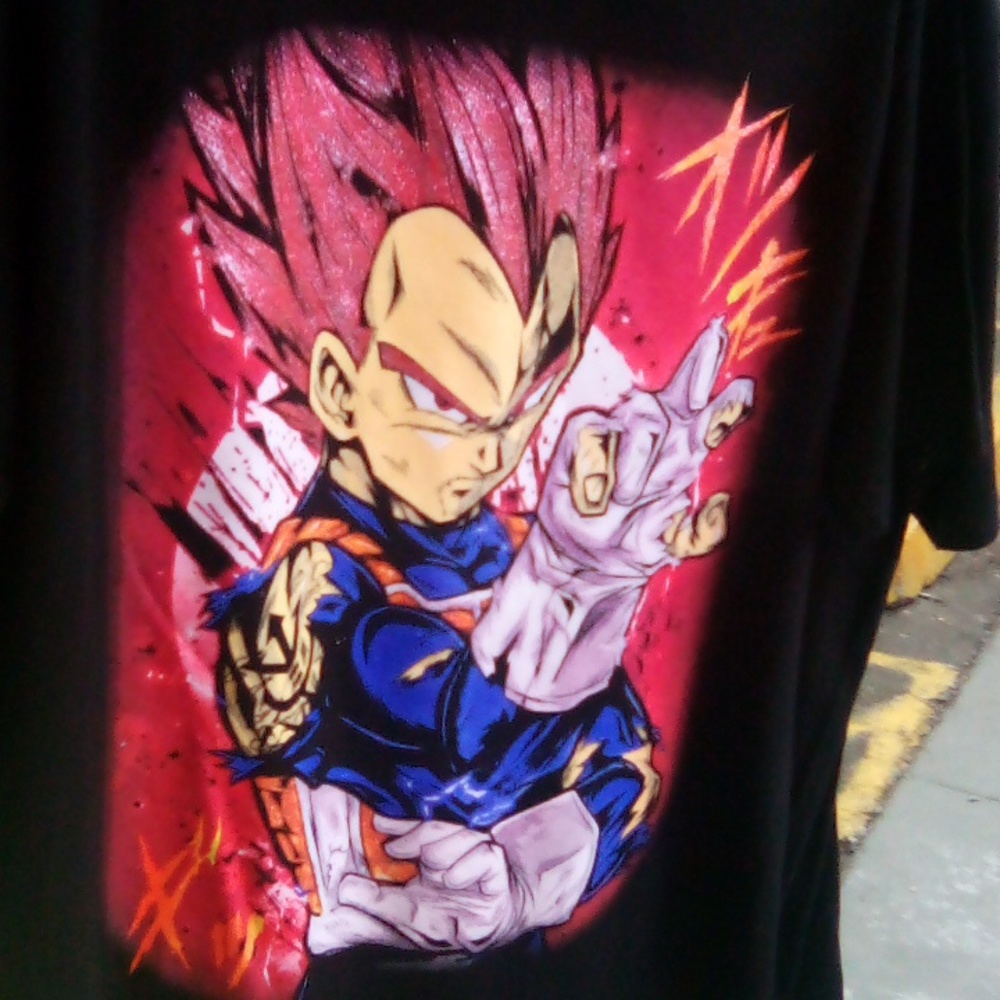 T shirt glow neon